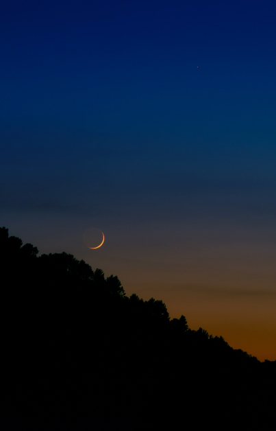 Cilento sky at night